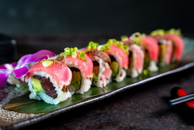 Order Nick Roll food online from Kinha Sushi store, Garden City on bringmethat.com
