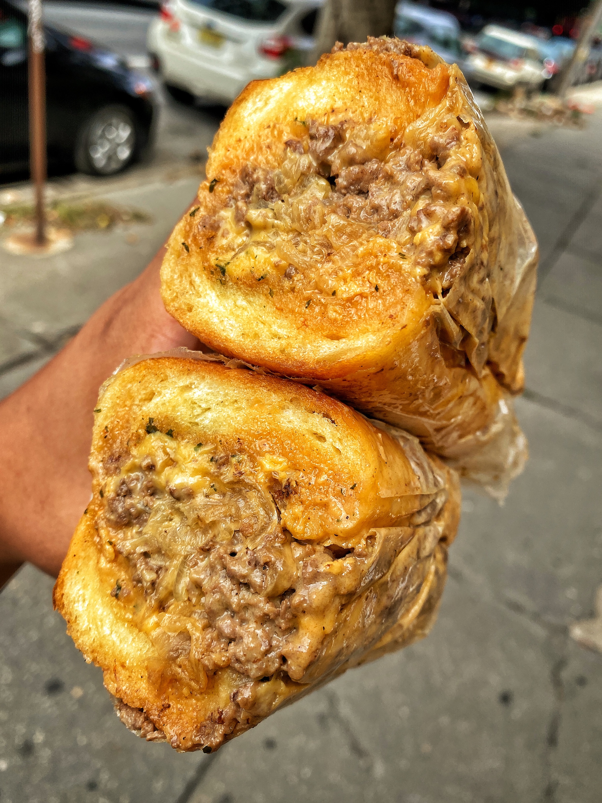 Order The RFC Chopped Cheese  food online from Anthony & Son Panini Shoppe store, Brooklyn on bringmethat.com