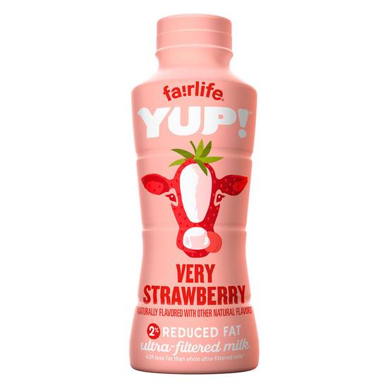 Order Fairlife Yup! Very Strawberry 2% Milk 14oz Btl food online from Everyday Needs by Gopuff store, Stamford on bringmethat.com
