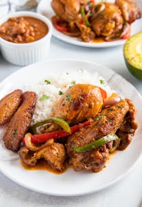 Order Stew Chicken- Pollo Guisado food online from Don Tequila store, Lindenwold on bringmethat.com
