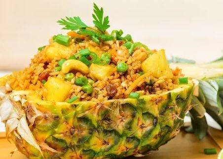 Order Tropical Fried Rice food online from The Eastern Peak Asian Cuisine store, Nashville on bringmethat.com