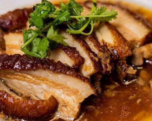 Order Steamed Pork Belly with Preserved Vegetables food online from Dot Wo store, Oklahoma City on bringmethat.com