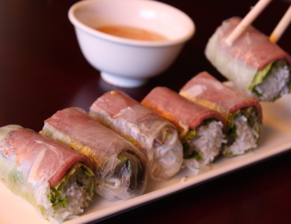 Order A3. Spring Rolls food online from Bac Lieu Restaurant store, San Francisco on bringmethat.com