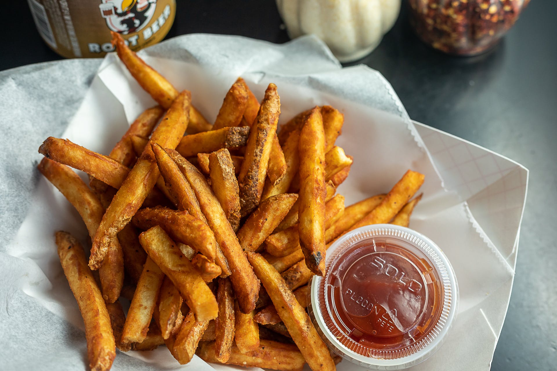 Order Fries - Appetizer food online from Brick 3 Pizza store, Milwaukee on bringmethat.com