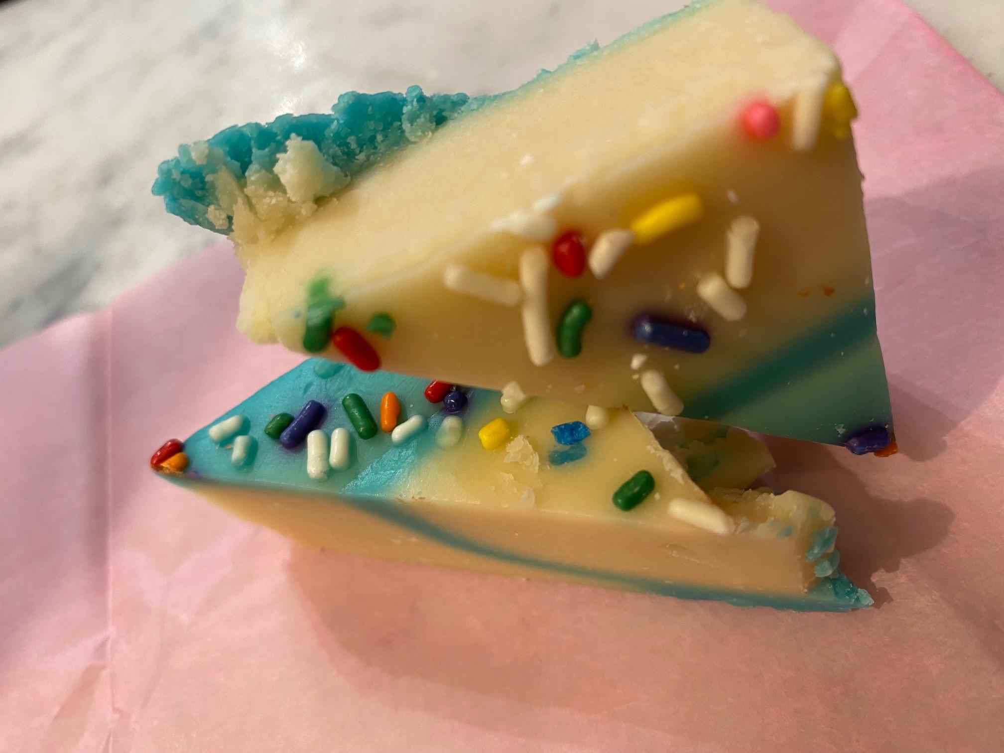 Order Birthday Cake Fudge food online from The Sweet Shop Nyc store, New York on bringmethat.com