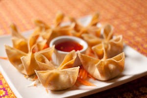 Order Crab Cheese Wonton food online from Thai Star Cuisine store, West Valley on bringmethat.com