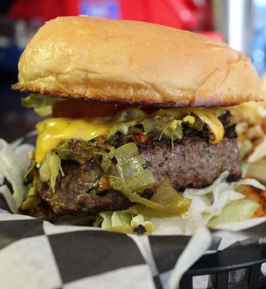 Order Cheeseburger food online from The Handle Bar and Grill store, Amarillo on bringmethat.com