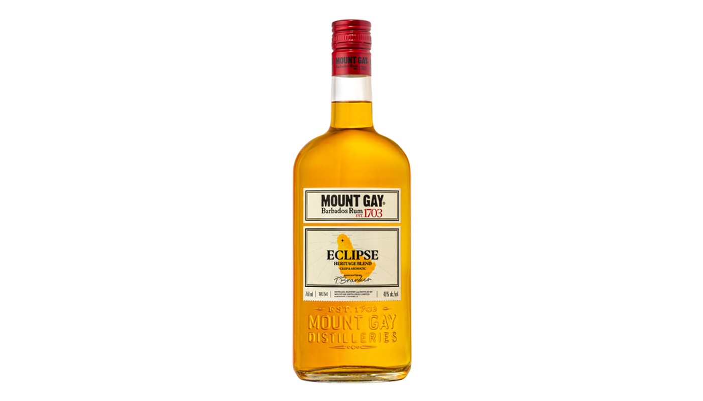 Order Mount Gay Eclipse Gold Rum 750mL food online from Ocean Liquor store, South Pasadena on bringmethat.com