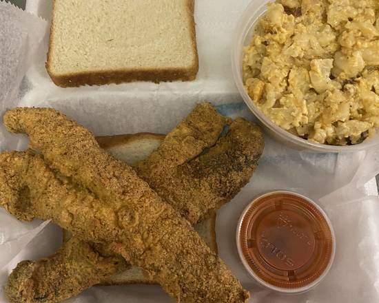 Order Fried Whiting Sammich food online from Smmackin Sammiches store, Bethlehem on bringmethat.com