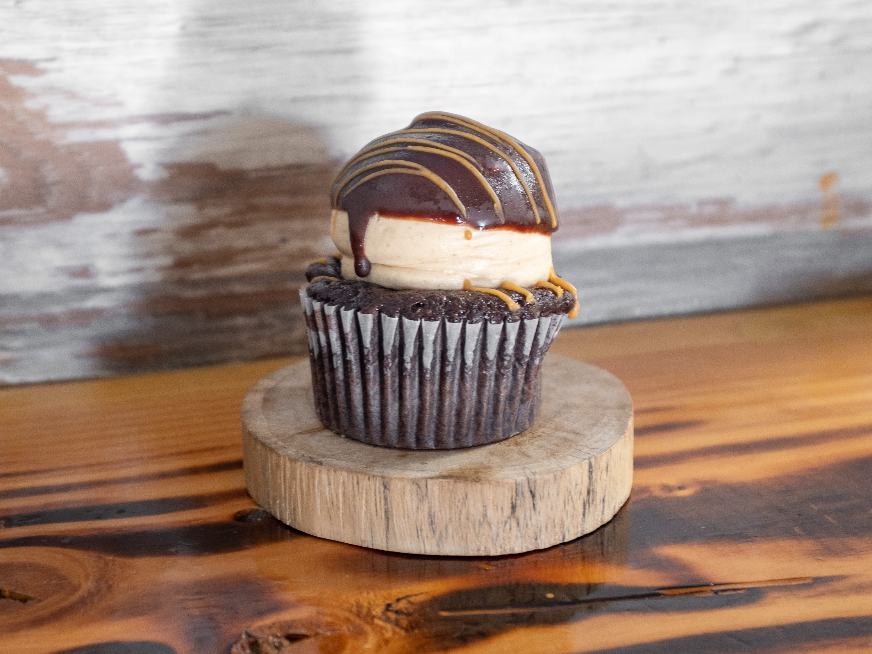 Order Vegan PB Mousse Cupcake food online from Green House Juice Cafe store, Baltimore on bringmethat.com
