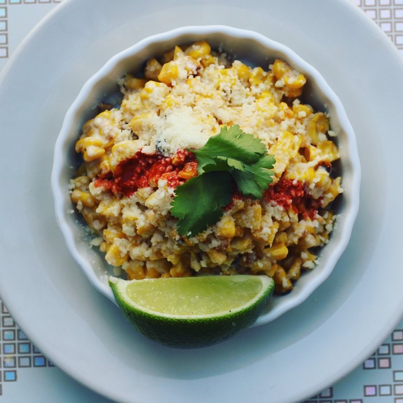 Order Mexican Street Corn (Esquites) food online from Gabriela's Downtown store, Austin on bringmethat.com