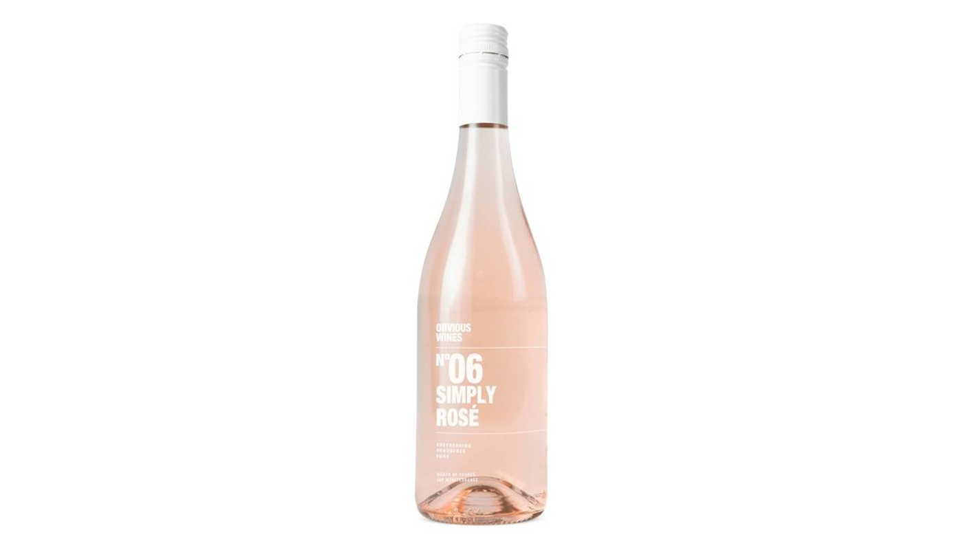 Order Obvious Wines N°06 Simply Rosé 750ml Bottle food online from Dimension Liquor store, Lake Forest on bringmethat.com
