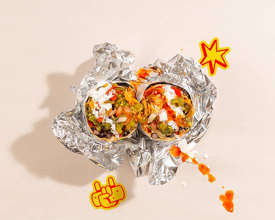 Order Veggie Wham! Burrito food online from Wham! Bam! Burrito! store, Wichita on bringmethat.com