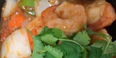 Order S4. Sambal Shrimp food online from Secret Recipe Asian Bistro store, Plano on bringmethat.com