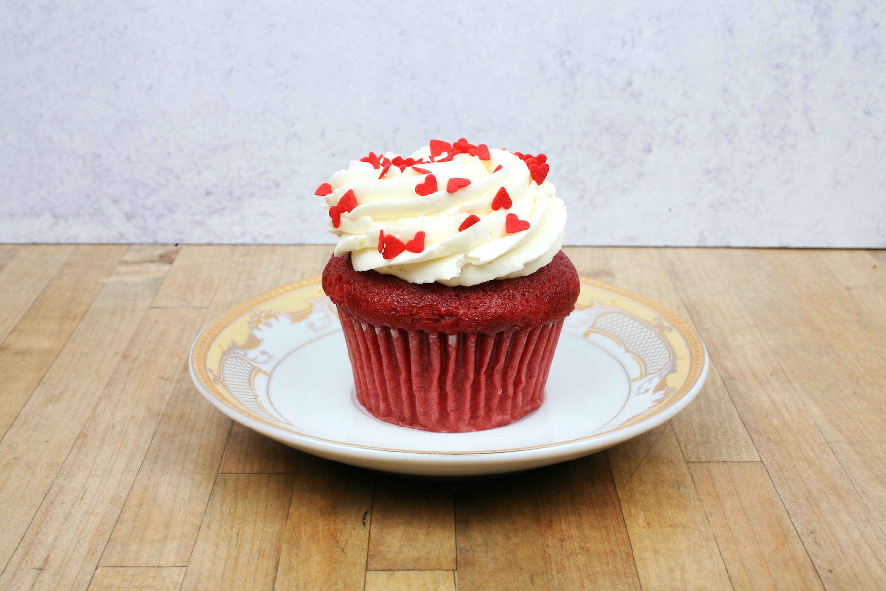 Order Red Velvet Cupcake food online from Molly's Cupcakes store, Chicago on bringmethat.com