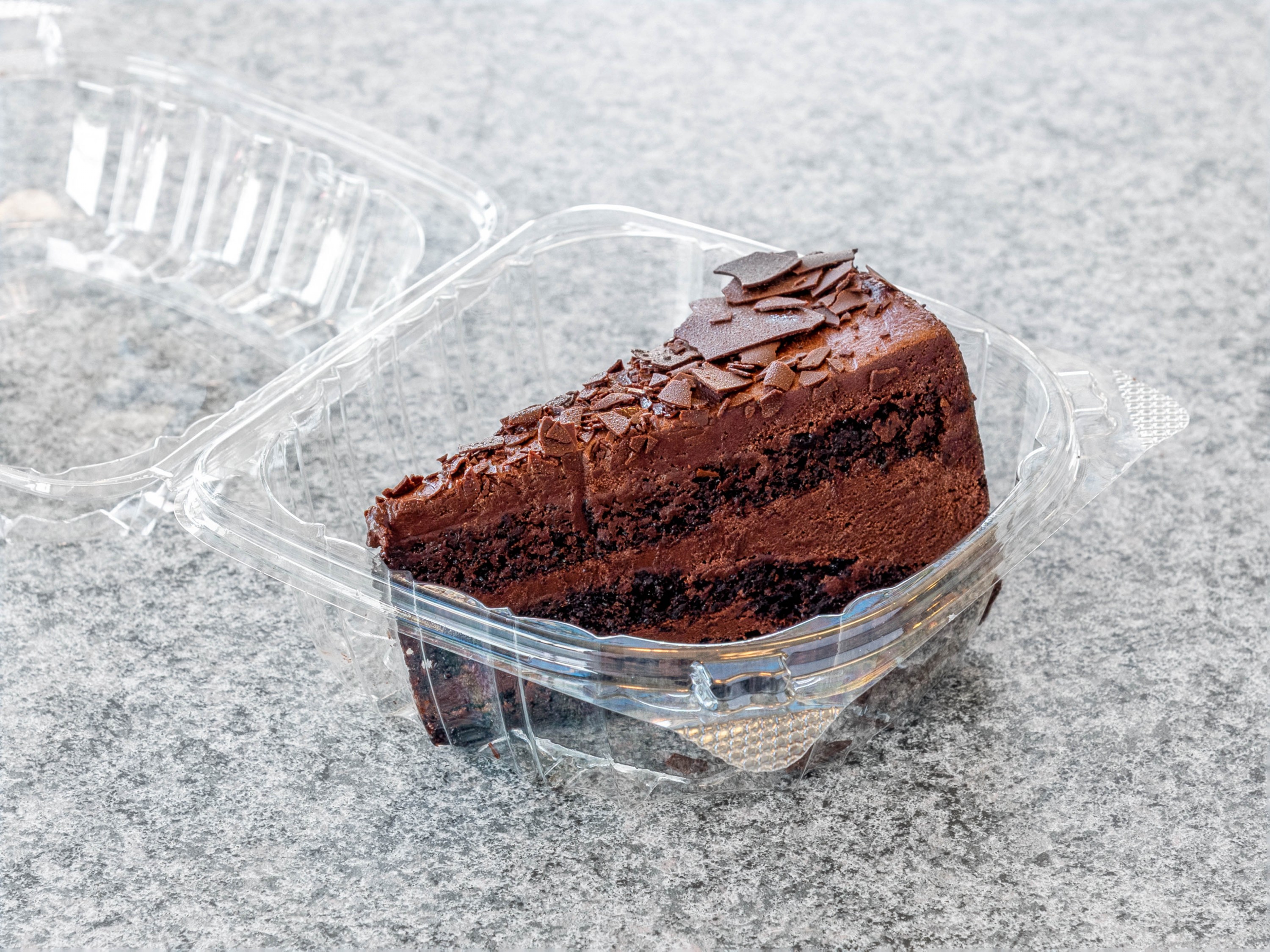 Order Slice of Chocolate Cake food online from Olympic Pizza store, Arlington on bringmethat.com