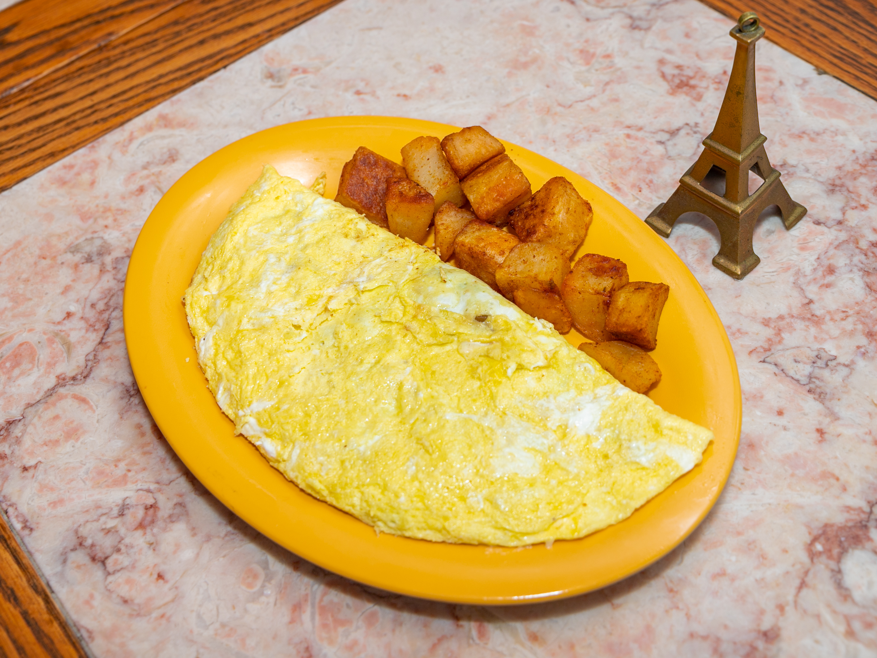 Order 3 Egg Omelet food online from The Spot Cafe store, Watertown on bringmethat.com