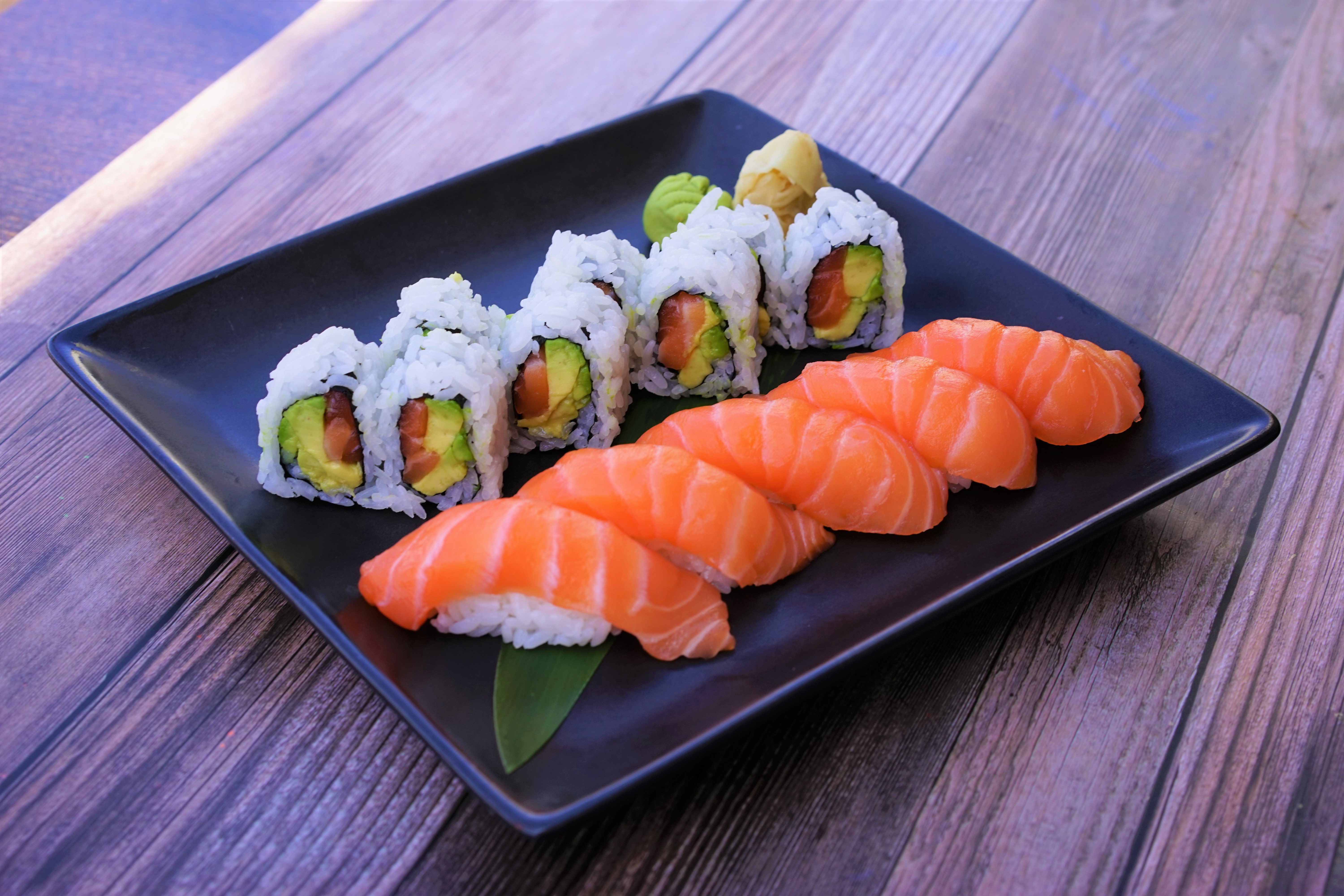 Order Salmon Sushi Special food online from Yanagi Kitchen store, Manhattan Beach on bringmethat.com