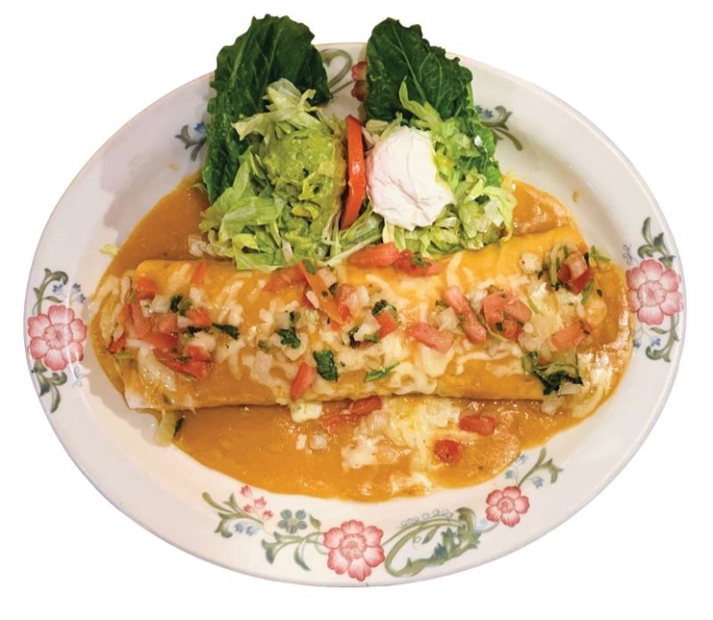 Order Fajita Burrito food online from Toreros Mexican Restaurant store, Cary on bringmethat.com