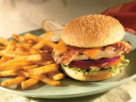 Order Chicken Cheeseburger Combo food online from Pizza Belly store, Katy on bringmethat.com