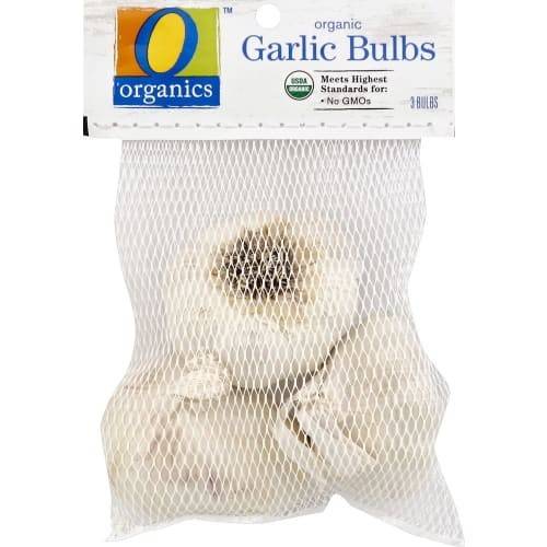 Order O Organics · Fresh Garlic Bulbs (3 bulbs) food online from Safeway store, Colorado Springs on bringmethat.com