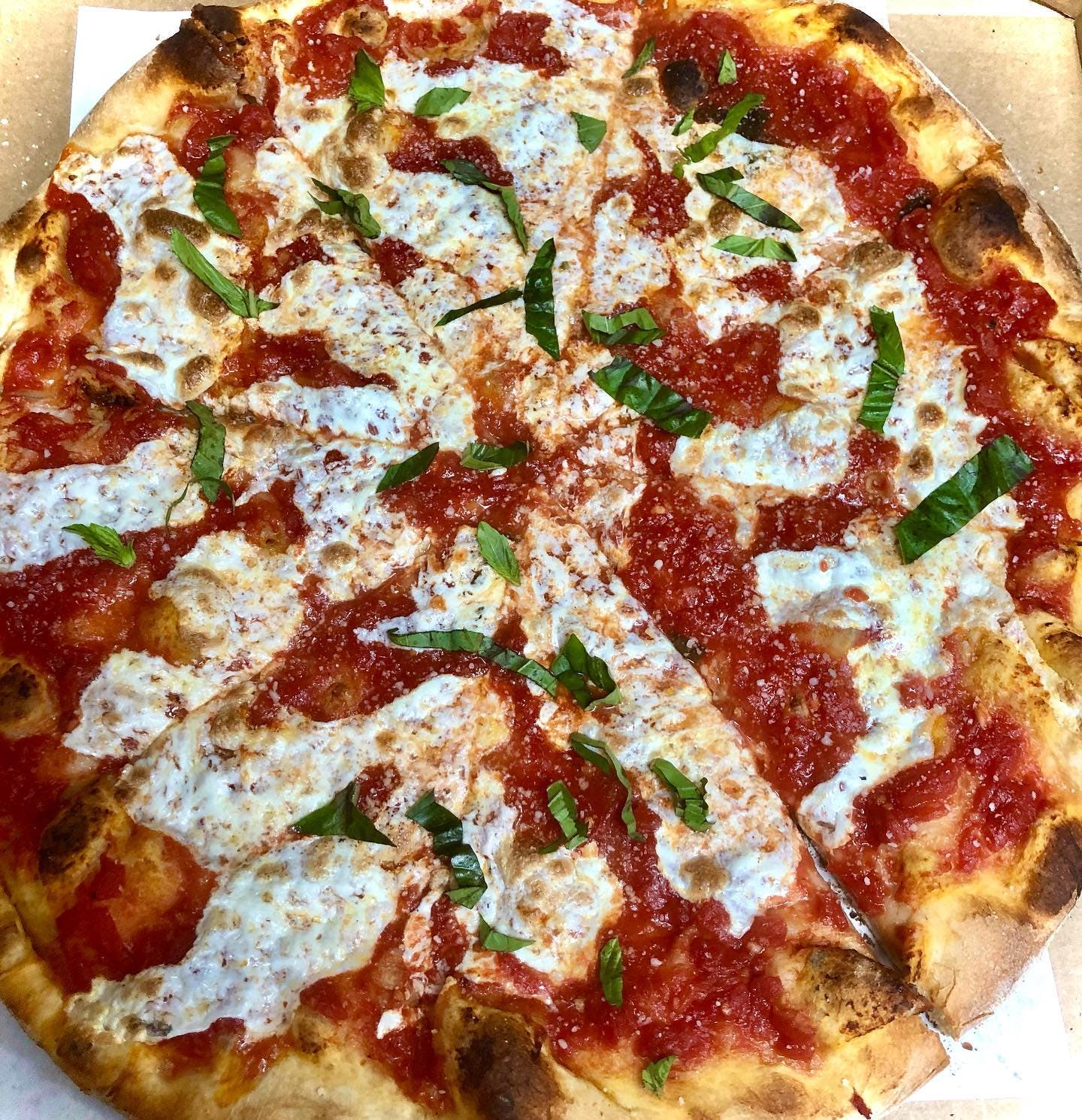 Order Margherita Pizza - Large 16'' food online from Whippany Pizzeria store, Whippany on bringmethat.com