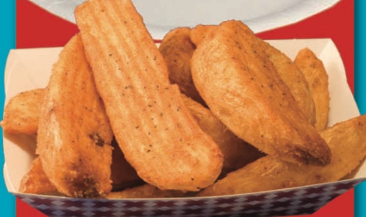 Order Potato Wedges Side food online from Crown Fried Chicken store, Brooklyn on bringmethat.com