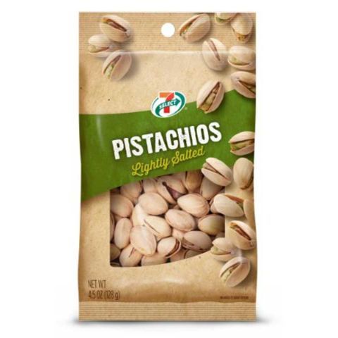 Order 7-Select Lightly Salted Pistachios 4.5oz food online from Speedway store, Centerville on bringmethat.com