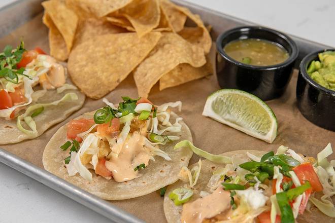 Order Fish Tacos food online from Polly Pies store, Los Alamitos on bringmethat.com