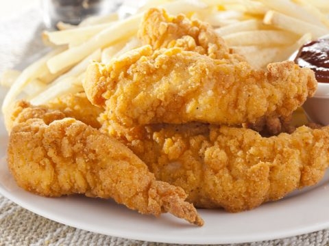 Order Kid's Chicken Tenders & Fries food online from Twisted Taino Restaurant store, Parma on bringmethat.com
