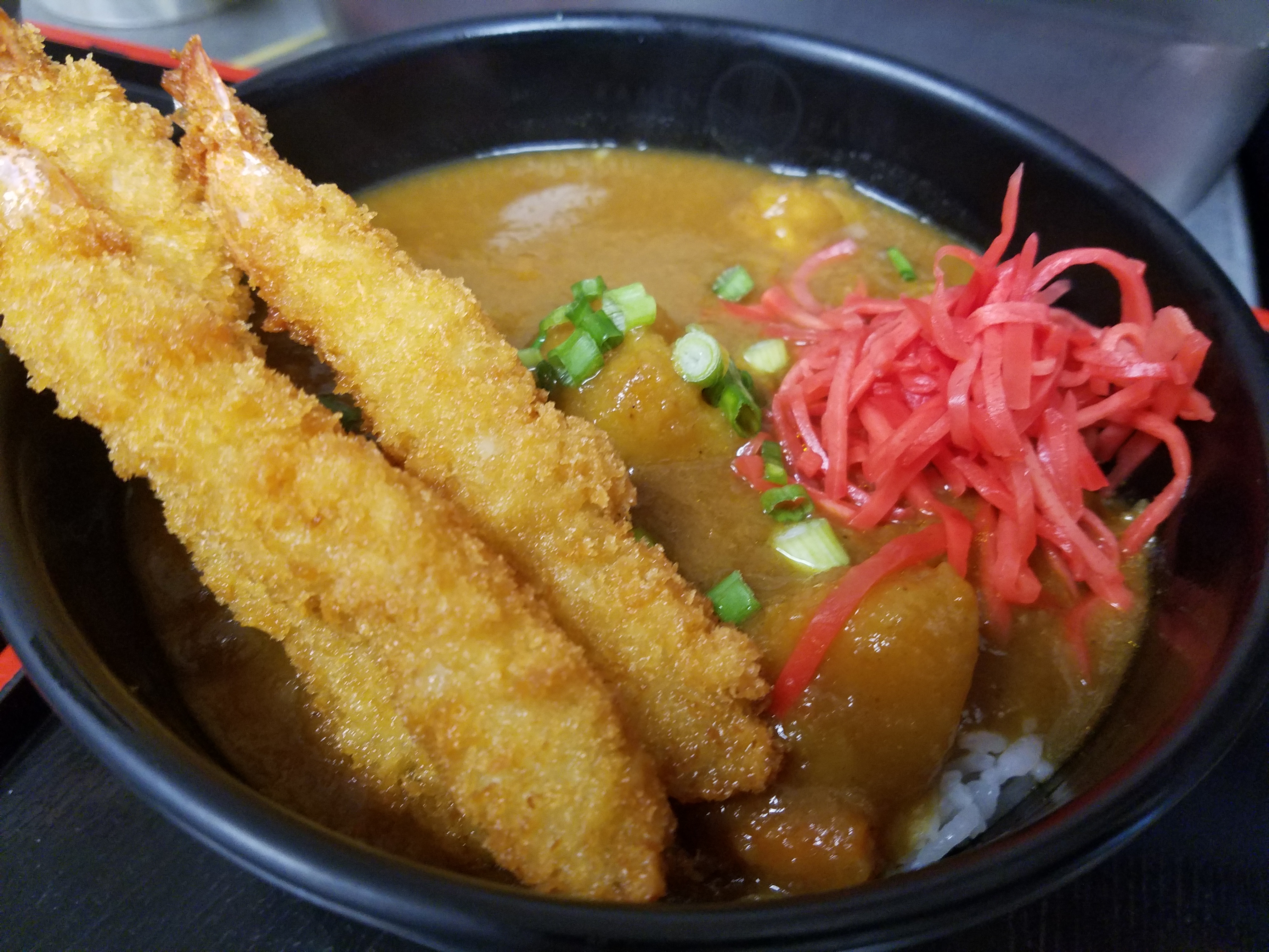 Order R10. Ebi Curry Rice Bowl food online from Ramen Hakata store, Frisco on bringmethat.com