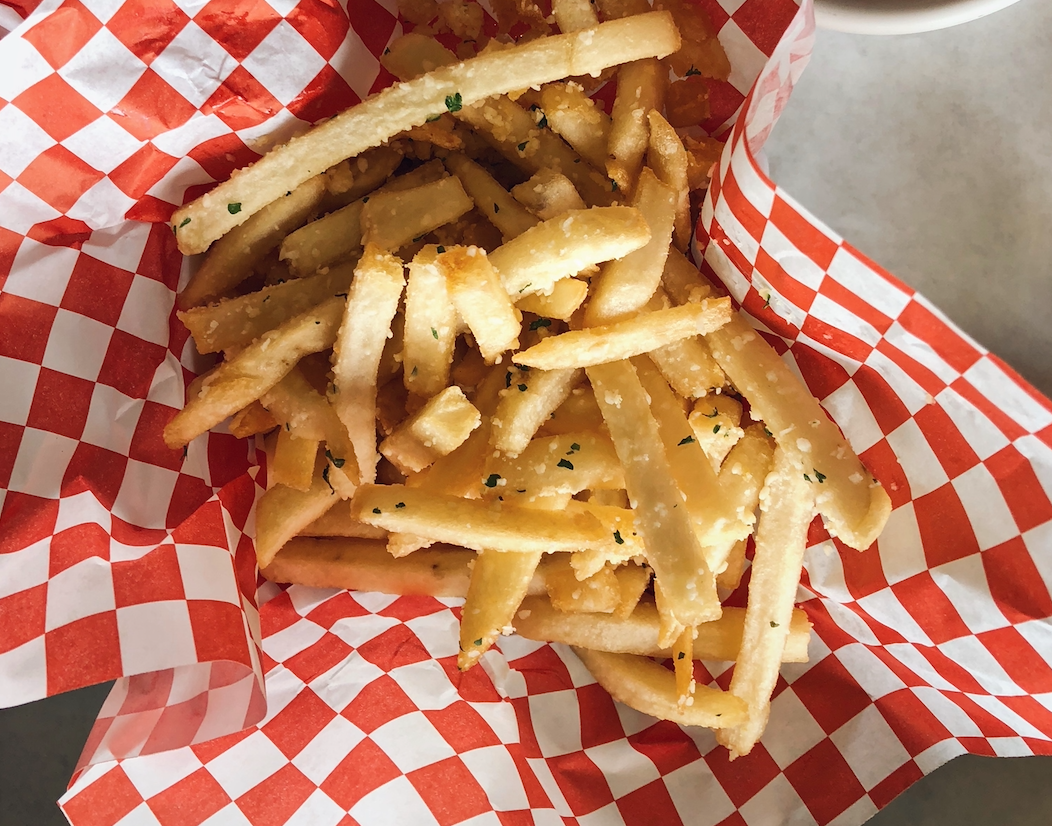 Order Garlic Fries food online from Cracking Crab store, Montrose on bringmethat.com
