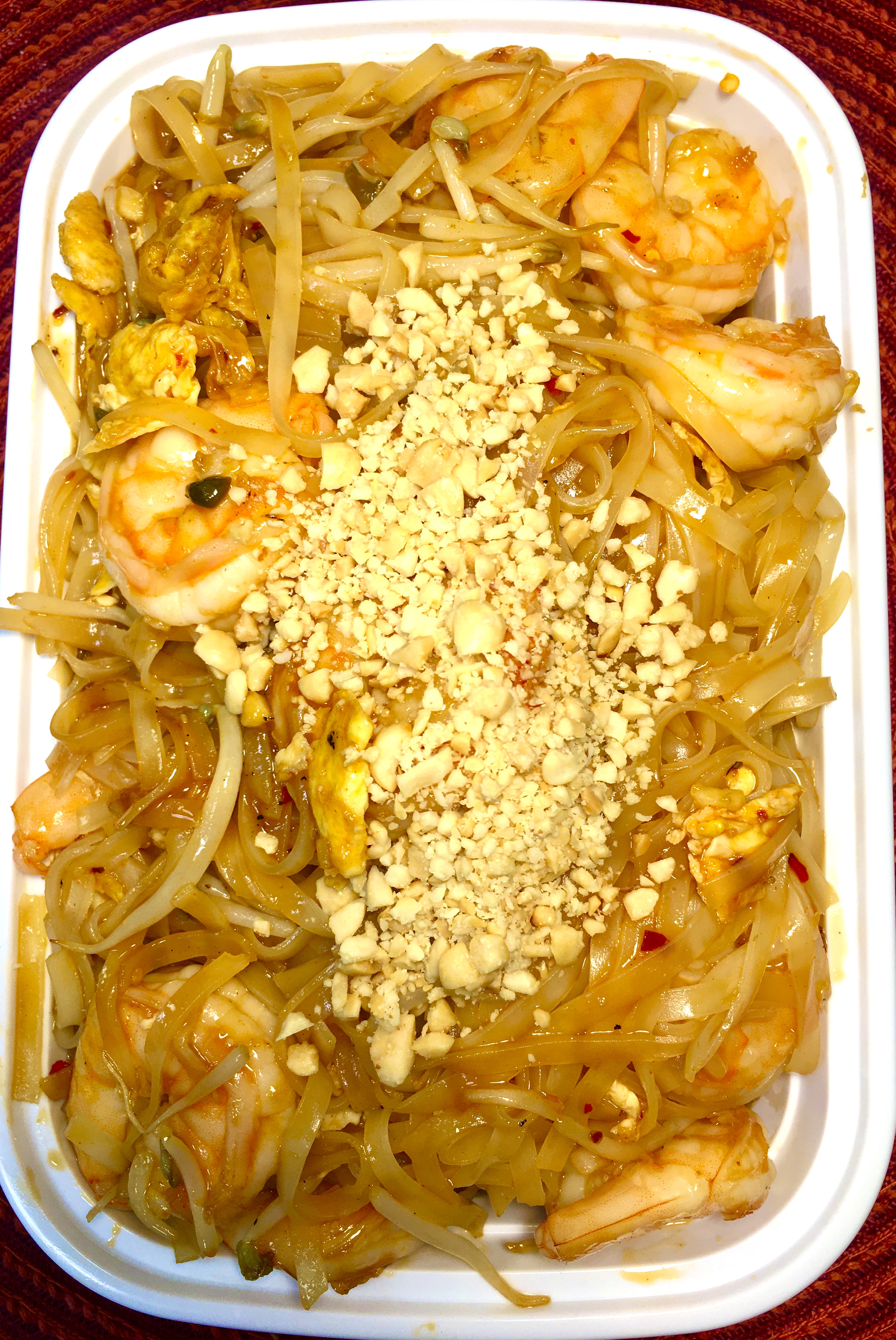 Order Pad Thai Shrimp food online from Taste Of China store, Naperville on bringmethat.com