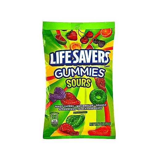 Order Life Savers Sours Gummies (7 OZ) 134334 food online from BevMo! store, Greenbrae on bringmethat.com