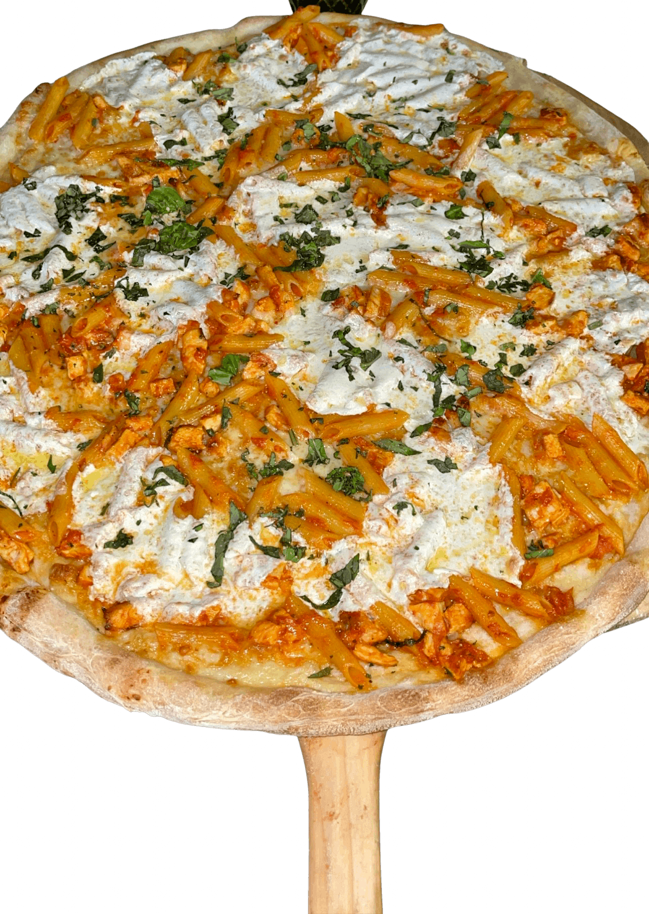 Order Penne Vodka Pizza - Personal 12'' food online from Amici Pizza store, Peekskill on bringmethat.com