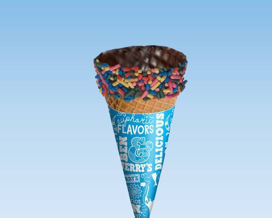 Order Chocolate Dipped Sugar Cone food online from Ben & Jerry store, Burbank on bringmethat.com