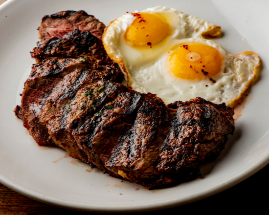 Order Steak and Eggs food online from Penny's Pancakes store, Los Angeles on bringmethat.com
