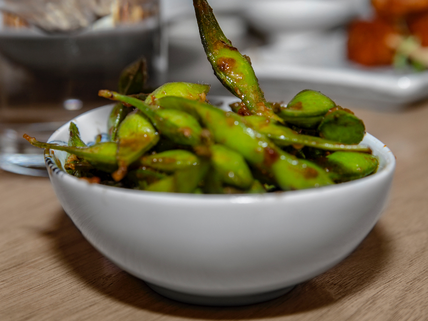 Order Chili Garlic Edamame food online from Perch store, Los Angeles on bringmethat.com