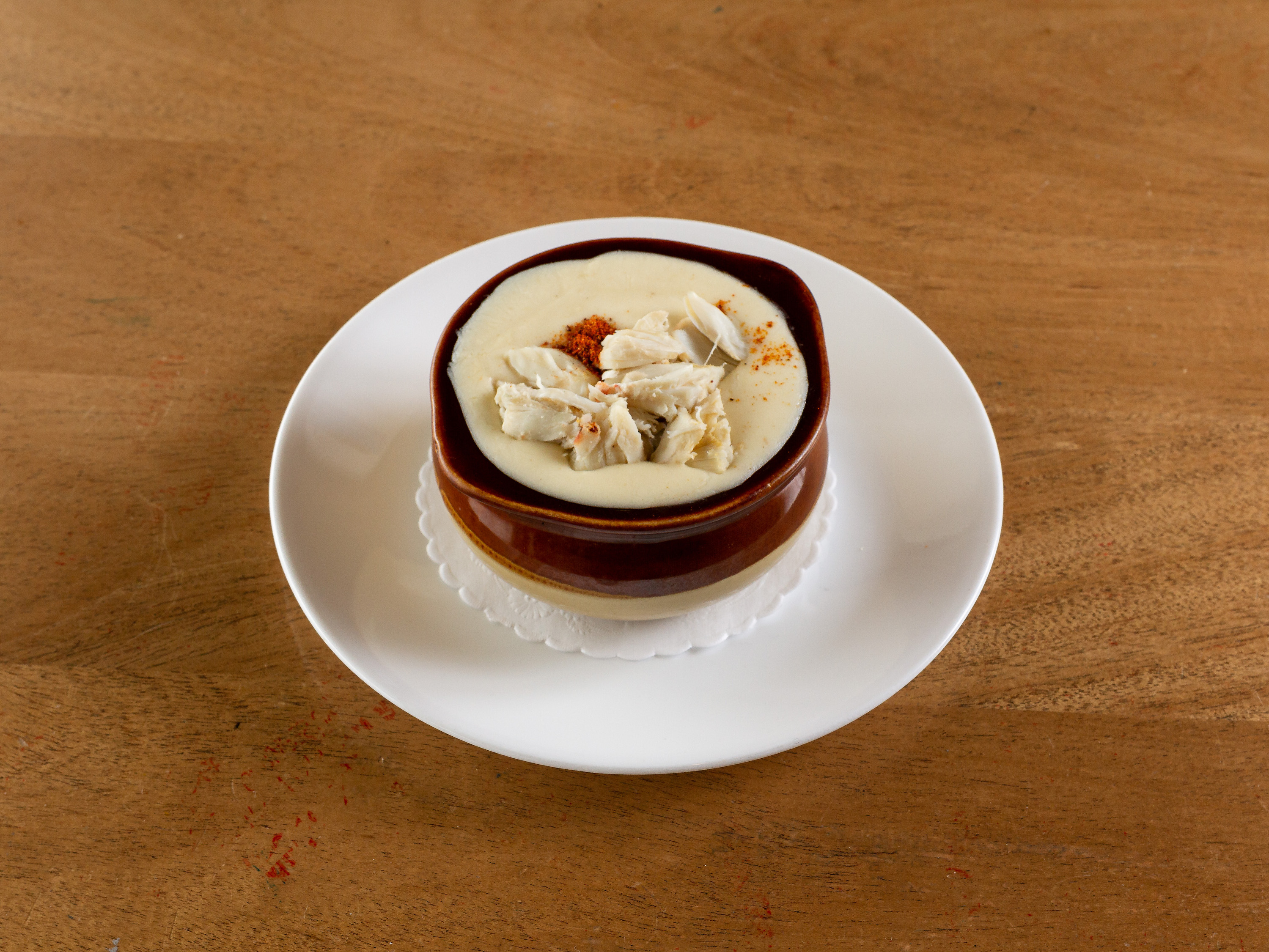 Order Cream of Crab Soup food online from Salsa Grill store, Woodlawn on bringmethat.com