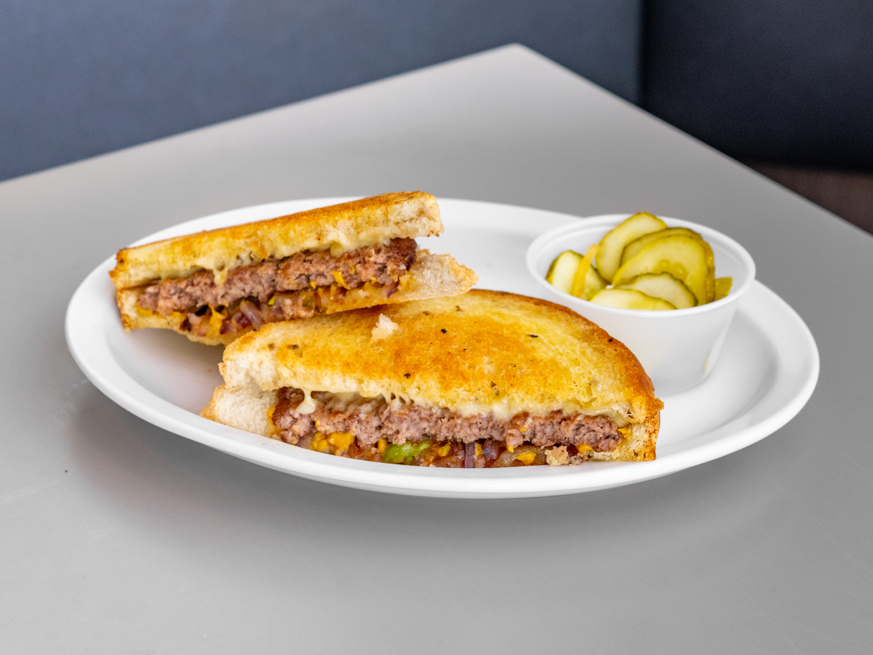 Order Patty Melt food online from Leo Coney Island On Tap (122 Oakes St Sw store, Grand Rapids on bringmethat.com