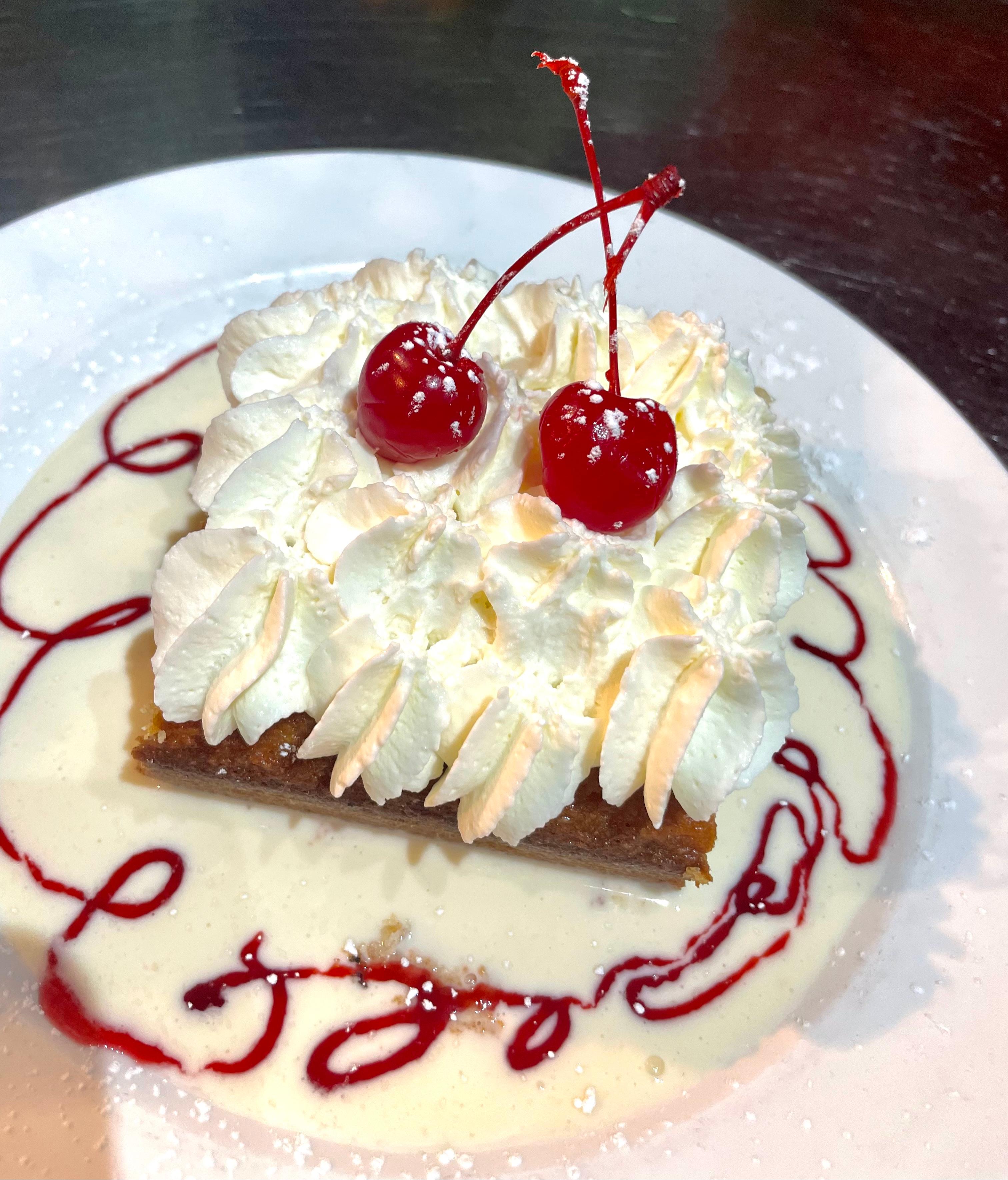 Order Tres Leches Cake to go food online from Cobalt Grille store, Virginia Beach on bringmethat.com