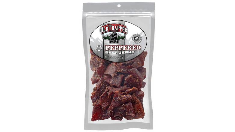 Order Old Trapper Jerky Peppered Beef food online from Trumbull Mobil store, Trumbull on bringmethat.com