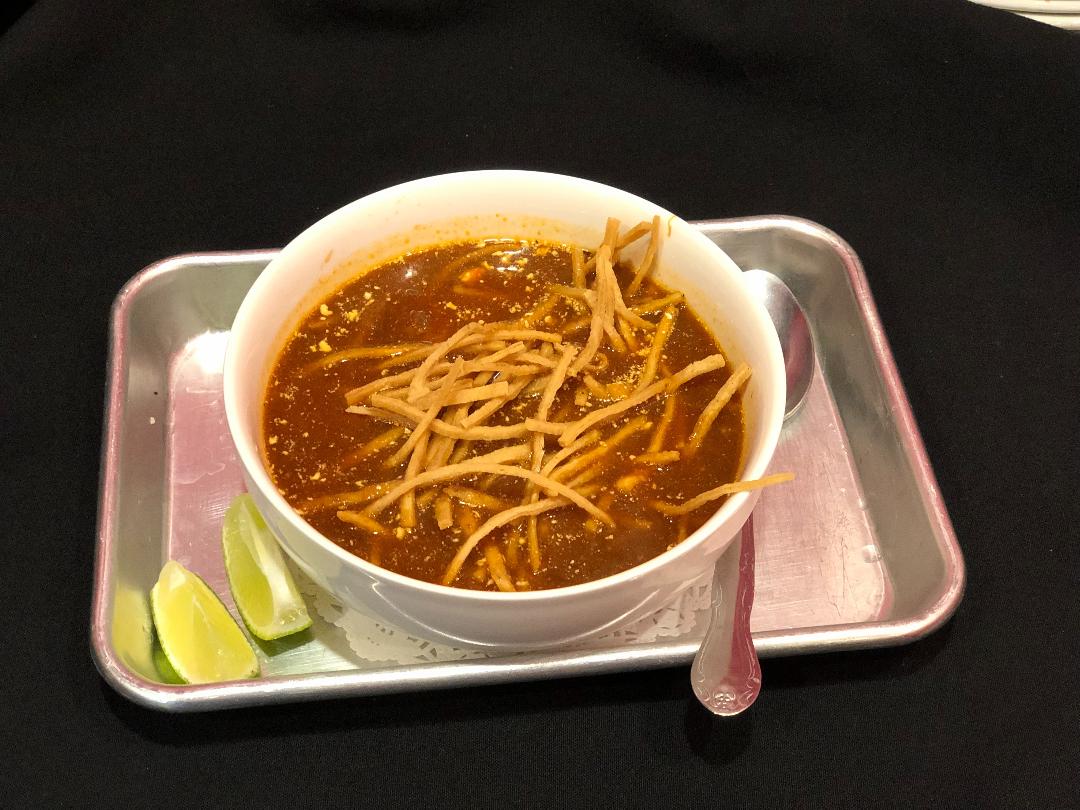 Order Tortilla Soup food online from Mexican Republic store, Forest Park on bringmethat.com