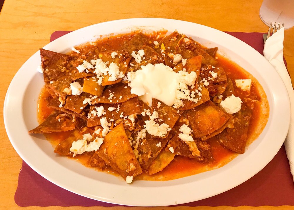 Order Chilaquiles food online from Sunrise Restaurant store, San Francisco on bringmethat.com