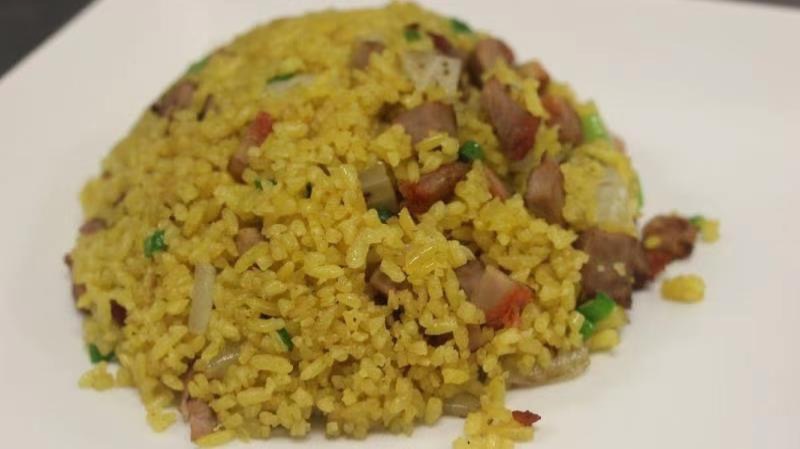 Order 121. Roast Pork Fried Rice food online from Profit Chinese Restaurant store, New York on bringmethat.com
