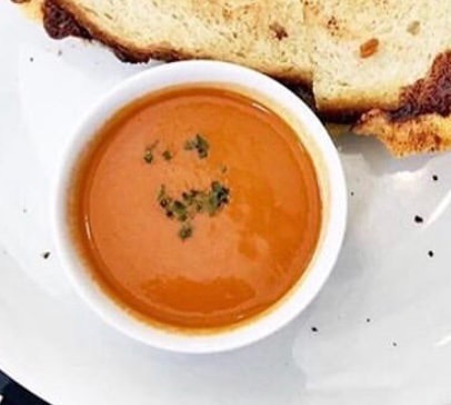 Order Classic Tomato Soup with Basil food online from Copa Vida store, San Diego on bringmethat.com
