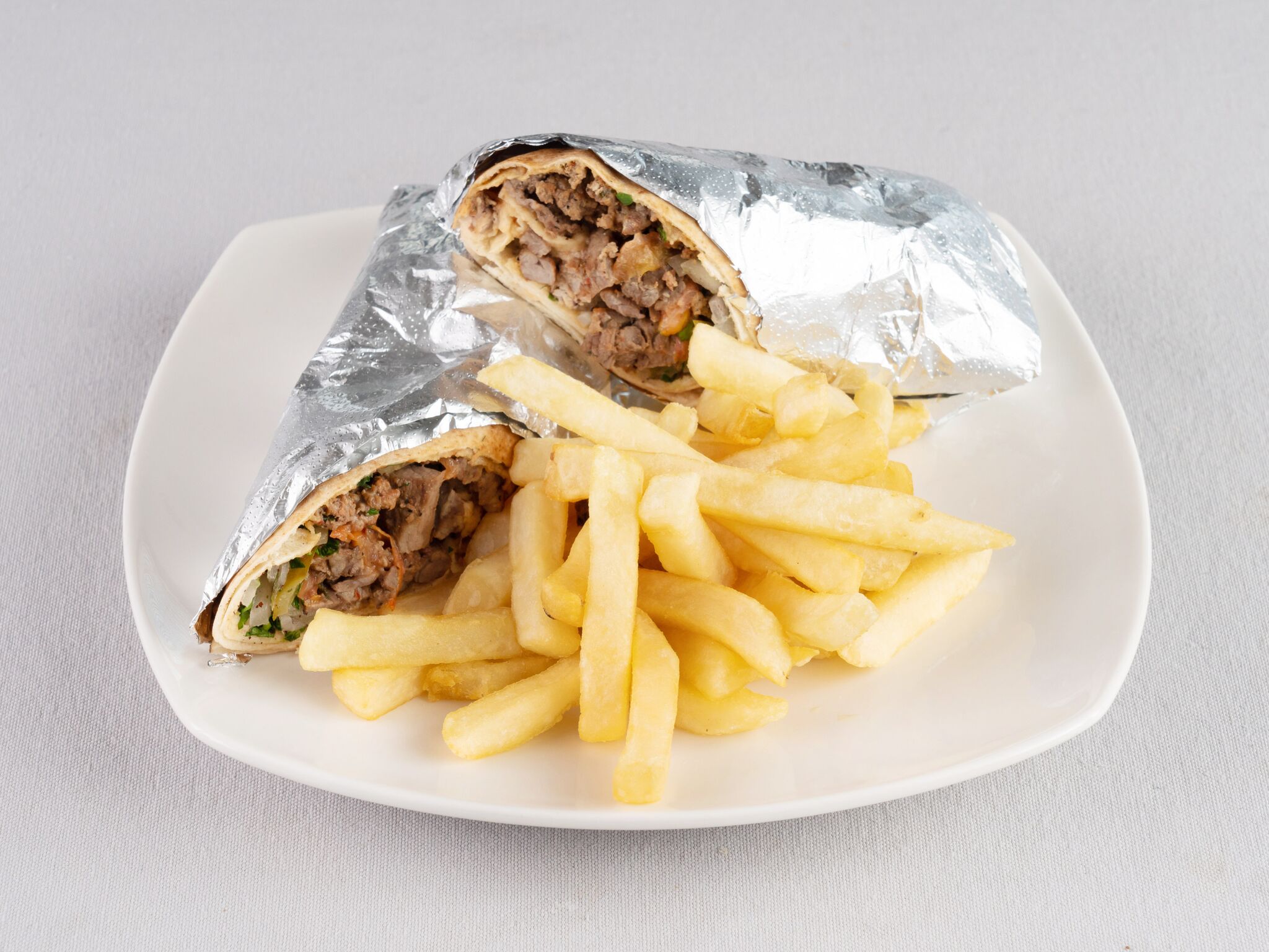 Order Beef Shawarma Sandwich food online from Rest House Cafe store, Houston on bringmethat.com