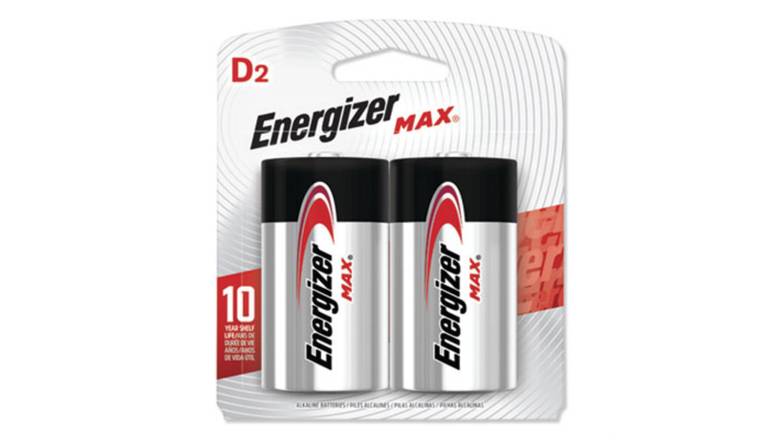 Order Energizer Max D2 Battery- 2 Ct food online from Trumbull Mobil store, Trumbull on bringmethat.com