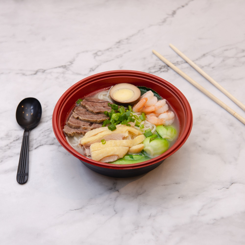 Order H1. Signature Noodle Soup 招牌汤面/粉 food online from MomenTea store, New York on bringmethat.com