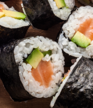 Order Salmon Roll food online from Sakana Japanese Sushi & Steak House store, Meridian on bringmethat.com